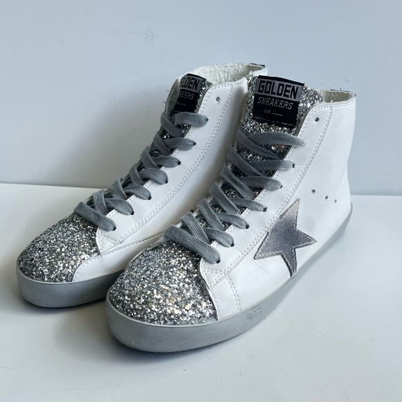 Golden Goose Shoes Golden Goose Dupes Sparkly Mid Star High Quality